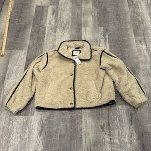 New With Tags! Hollister Size Large Sherpa Jacket